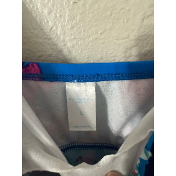 Sol Harbour Swim Blue Floral Tankini Top‎ Size Large - Picture 4 of 5